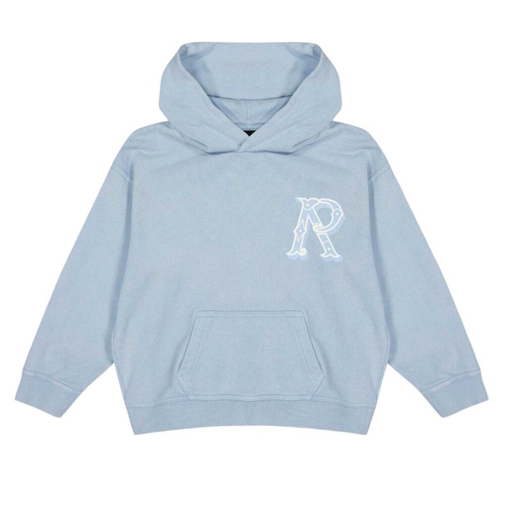 Represent Childrens/Kids Western Initial Hoodie / Mountain Blue